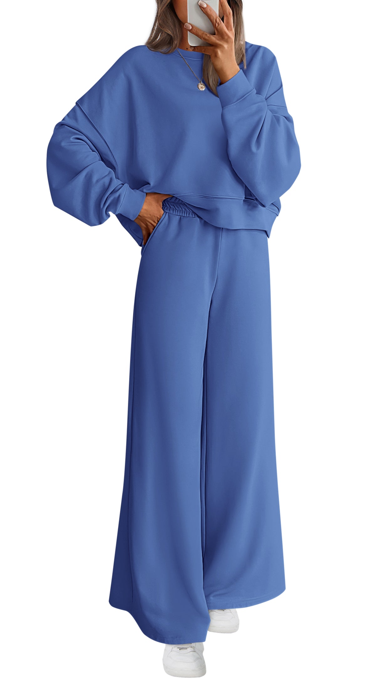 PRETTYGARDEN Women 2 Piece Outfits Fall Sweatsuit Lounge Set