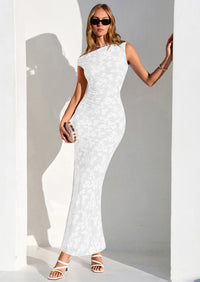 PRETTYGARDEN Womens Floral One Shoulder Maxi Dress Summer Spring Bodycon Ruched Side Slit Elegant Cocktail Party Dresses PRETTYGARDEN