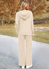 PRETTYGARDEN 2 Piece Sets For Women Fall Sweatsuits Outfits Lounge Matching Hoodie Set Travel Track Suits Winter Clothes