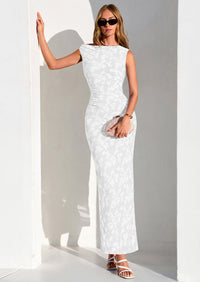 PRETTYGARDEN Womens Floral One Shoulder Maxi Dress Summer Spring Bodycon Ruched Side Slit Elegant Cocktail Party Dresses PRETTYGARDEN