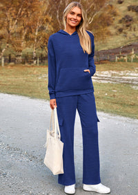 PRETTYGARDEN 2 Piece Sets For Women Fall Sweatsuits Outfits Lounge Matching Hoodie Set Travel Track Suits Winter Clothes