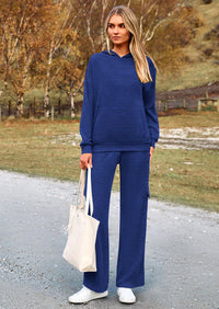 PRETTYGARDEN 2 Piece Sets For Women Fall Sweatsuits Outfits Lounge Matching Hoodie Set Travel Track Suits Winter Clothes