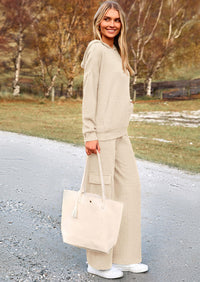 PRETTYGARDEN 2 Piece Sets For Women Fall Sweatsuits Outfits Lounge Matching Hoodie Set Travel Track Suits Winter Clothes