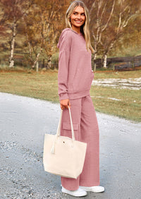 PRETTYGARDEN 2 Piece Sets For Women Fall Sweatsuits Outfits Lounge Matching Hoodie Set Travel Track Suits Winter Clothes