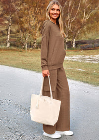 PRETTYGARDEN 2 Piece Sets For Women Fall Sweatsuits Outfits Lounge Matching Hoodie Set Travel Track Suits Winter Clothes