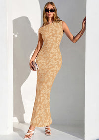 PRETTYGARDEN Womens Floral One Shoulder Maxi Dress Summer Spring Bodycon Ruched Side Slit Elegant Cocktail Party Dresses PRETTYGARDEN