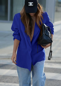 PRETTYGARDEN Fall Blazers for Women Business Casual Long Sleeve Lapel Pockets Dressy Suit Jackets Work Office Clothes