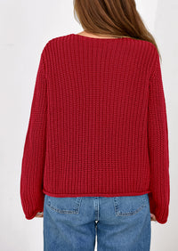 PRETTYGARDEN Cardigan Sweaters for Women Trendy Oversized Knit Chunky Button Cardigans Fall Winter Outfits with Pockets