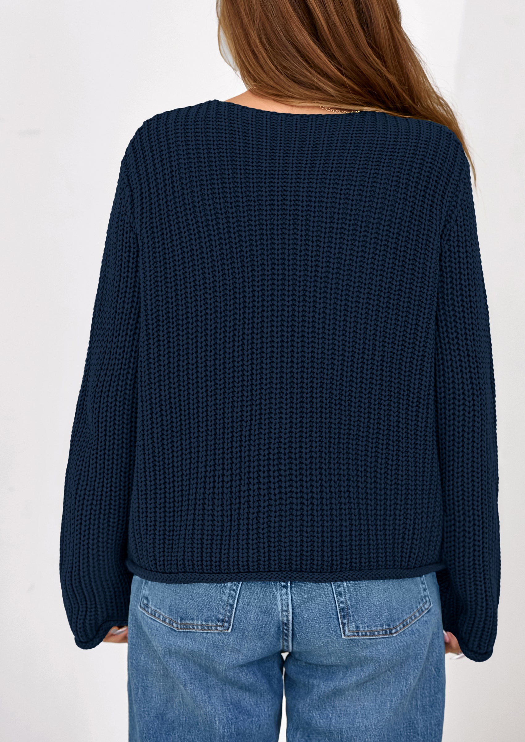 PRETTYGARDEN Cardigan Sweaters for Women Trendy Oversized Knit Chunky Button Cardigans Fall Winter Outfits with Pockets