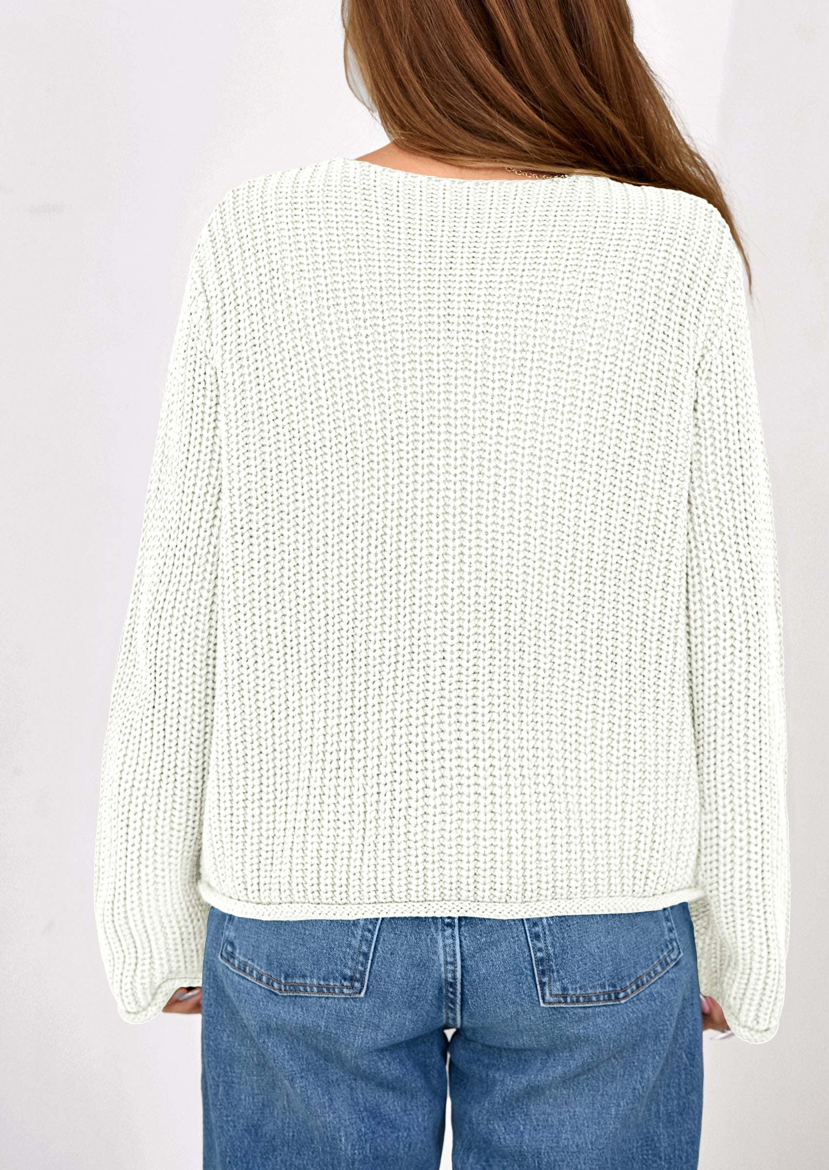 PRETTYGARDEN Cardigan Sweaters for Women Trendy Oversized Knit Chunky Button Cardigans Fall Winter Outfits with Pockets