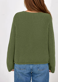 PRETTYGARDEN Cardigan Sweaters for Women Trendy Oversized Knit Chunky Button Cardigans Fall Winter Outfits with Pockets