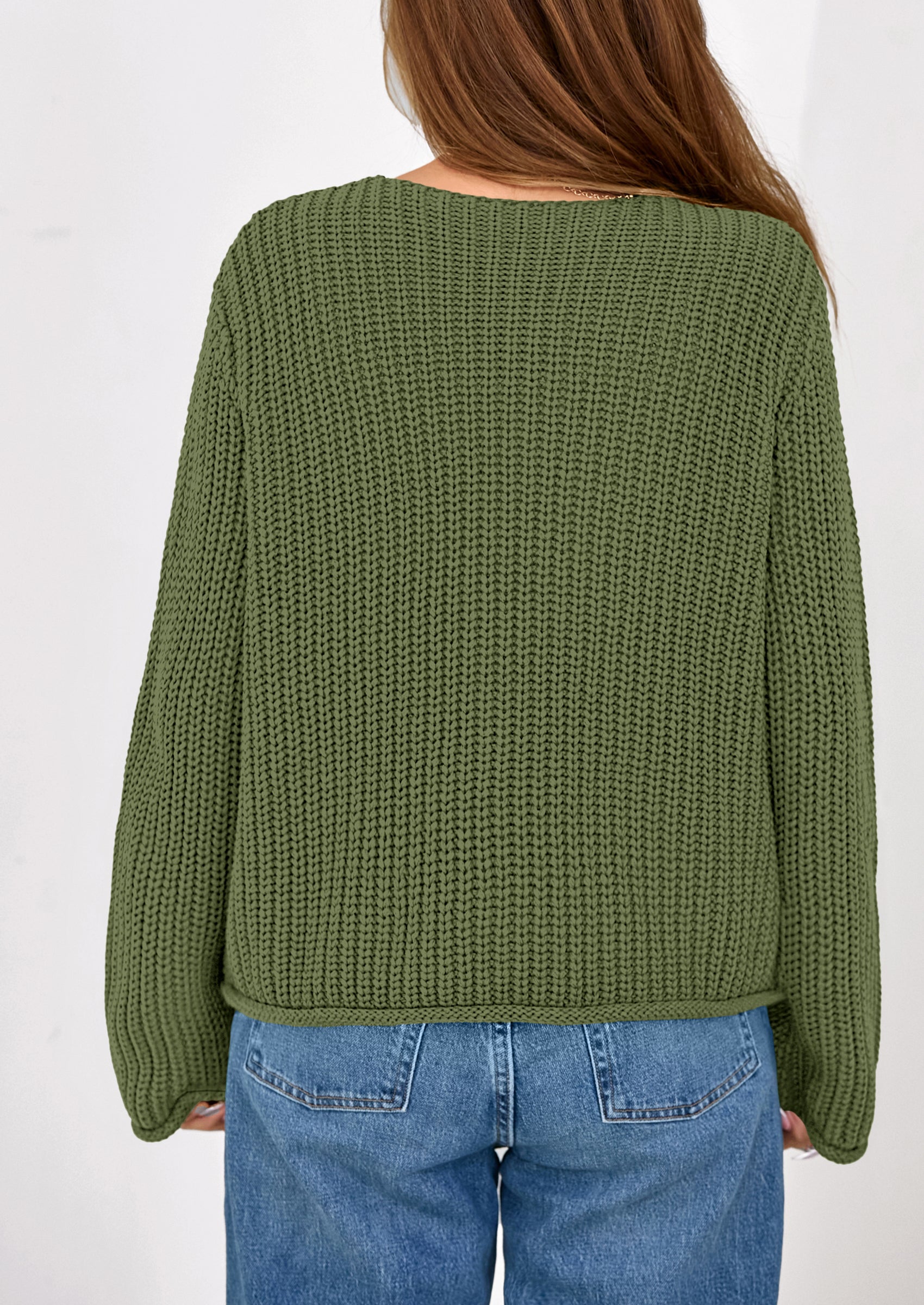 PRETTYGARDEN Cardigan Sweaters for Women Trendy Oversized Knit Chunky Button Cardigans Fall Winter Outfits with Pockets