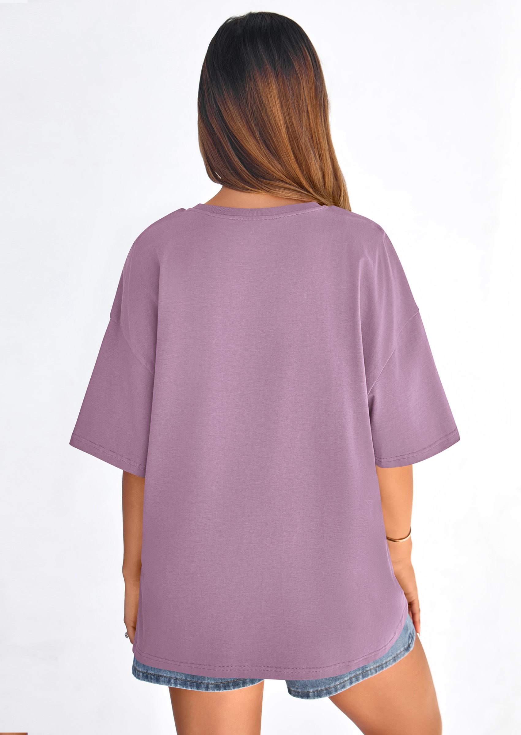 PRETTYGARDEN Women's Spring Going Out Tops Casual Short Sleeve Crewneck Loose Fit Basic Cute Tee Shirts Summer Outfits PRETTYGARDEN