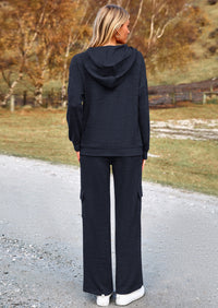 PRETTYGARDEN 2 Piece Sets For Women Fall Sweatsuits Outfits Lounge Matching Hoodie Set Travel Track Suits Winter Clothes