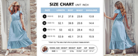 PRETTYGARDEN Womens Dresses Summer Maxi Dress Boho Short Sleeve V Neck Swiss Dot Ruffle Tiered Smocked Flowy Long Dress PRETTYGARDEN