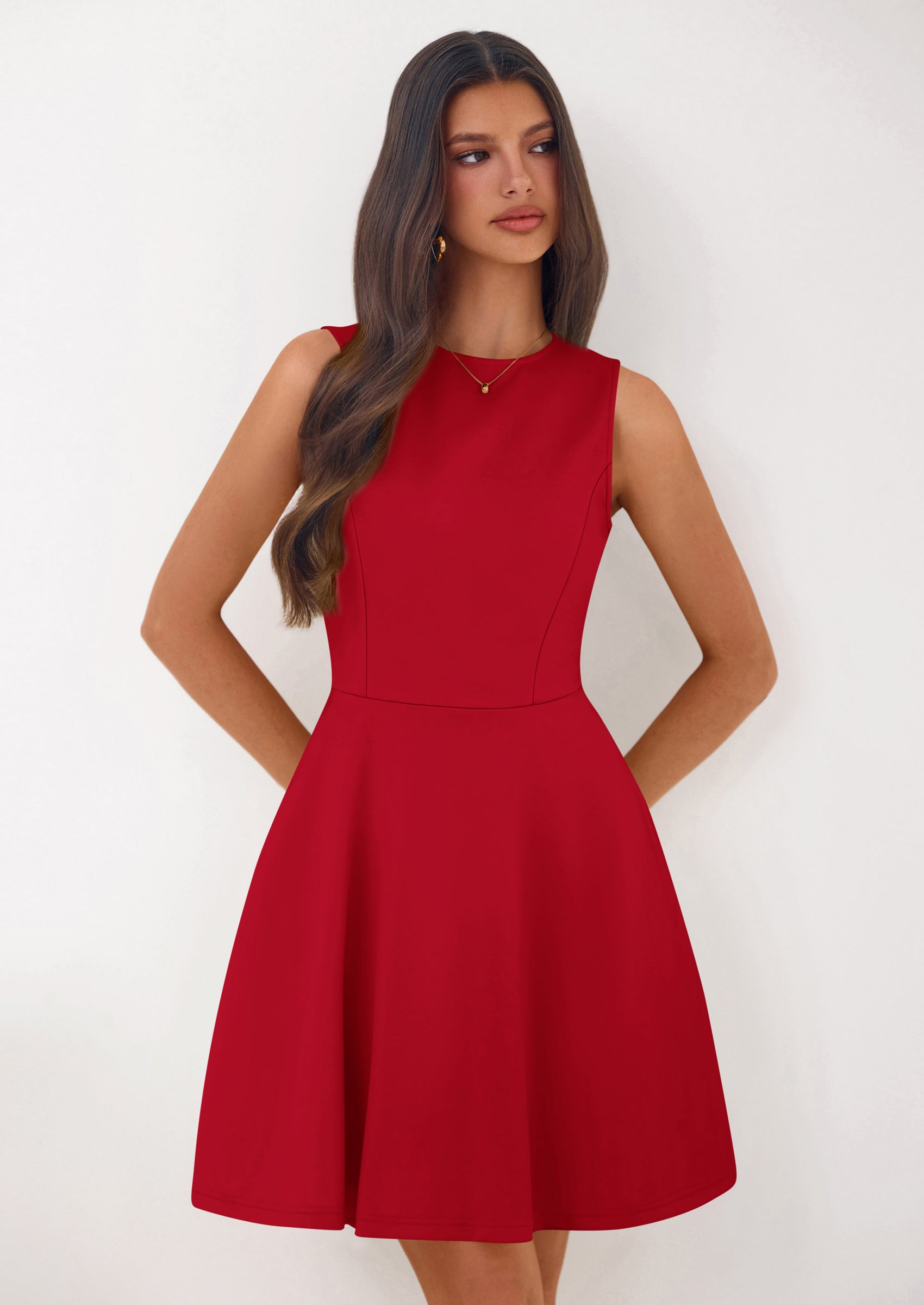 PRETTYGARDEN A Line Dresses for Women Elegant Classy Sleeveless Summer PRETTYGARDEN A Line Dresses for Women Elegant Classy Sleeveless Summer