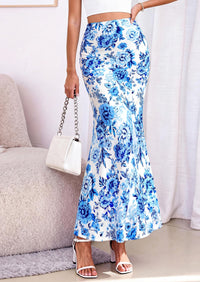 PRETTYGARDEN Maxi Skirts for Women 2026 Summer Flowy High Waisted Polka Dot Mermaid Office Work Spring Fashion Long Skirt PRETTYGARDEN