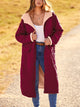 Women's  Winter Fashion Clothes Oversized Shearling Fleece Long Coats Jackets