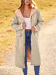 Women's  Winter Fashion Clothes Oversized Shearling Fleece Long Coats Jackets