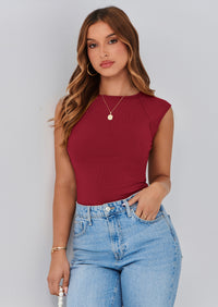 PRETTYGARDEN Women's Tank Tops 2025 Summer Casual Ribbed Cap Sleeve Slim Fitted Knit Basic Tee Shirts Trendy Fashion Clothes