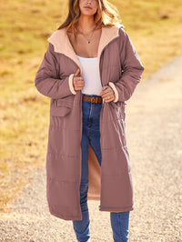 Women's  Winter Fashion Clothes Oversized Shearling Fleece Long Coats Jackets