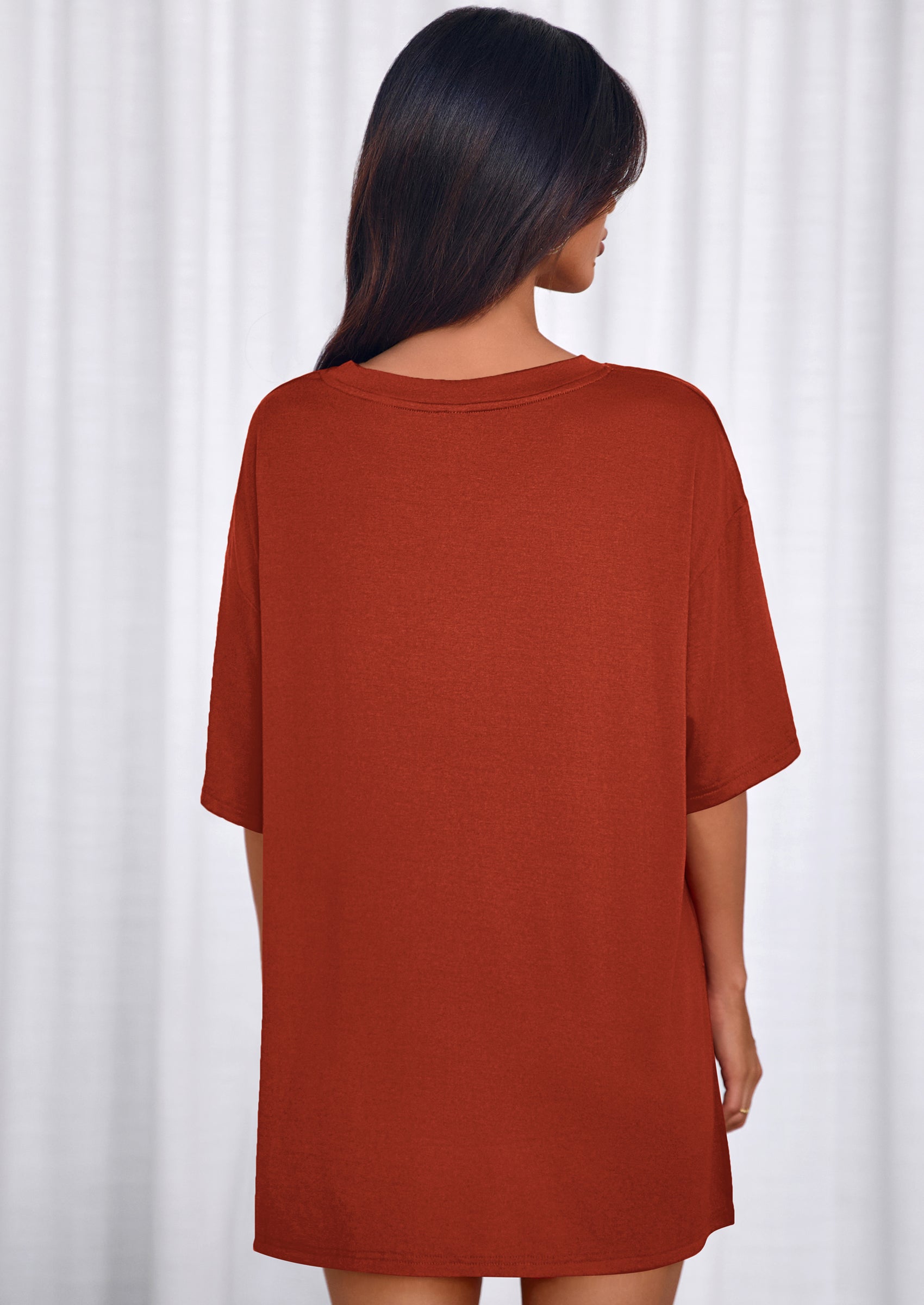 PRETTYGARDEN 2 Piece Sets for Women Summer Lounge Short Set Spring Matching Biker Shorts V Neck Oversized Shirt Clothing PRETTYGARDEN