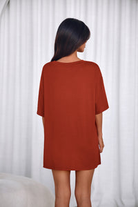 PRETTYGARDEN 2 Piece Sets for Women Summer Lounge Short Set Spring Matching Biker Shorts V Neck Oversized Shirt Clothing PRETTYGARDEN