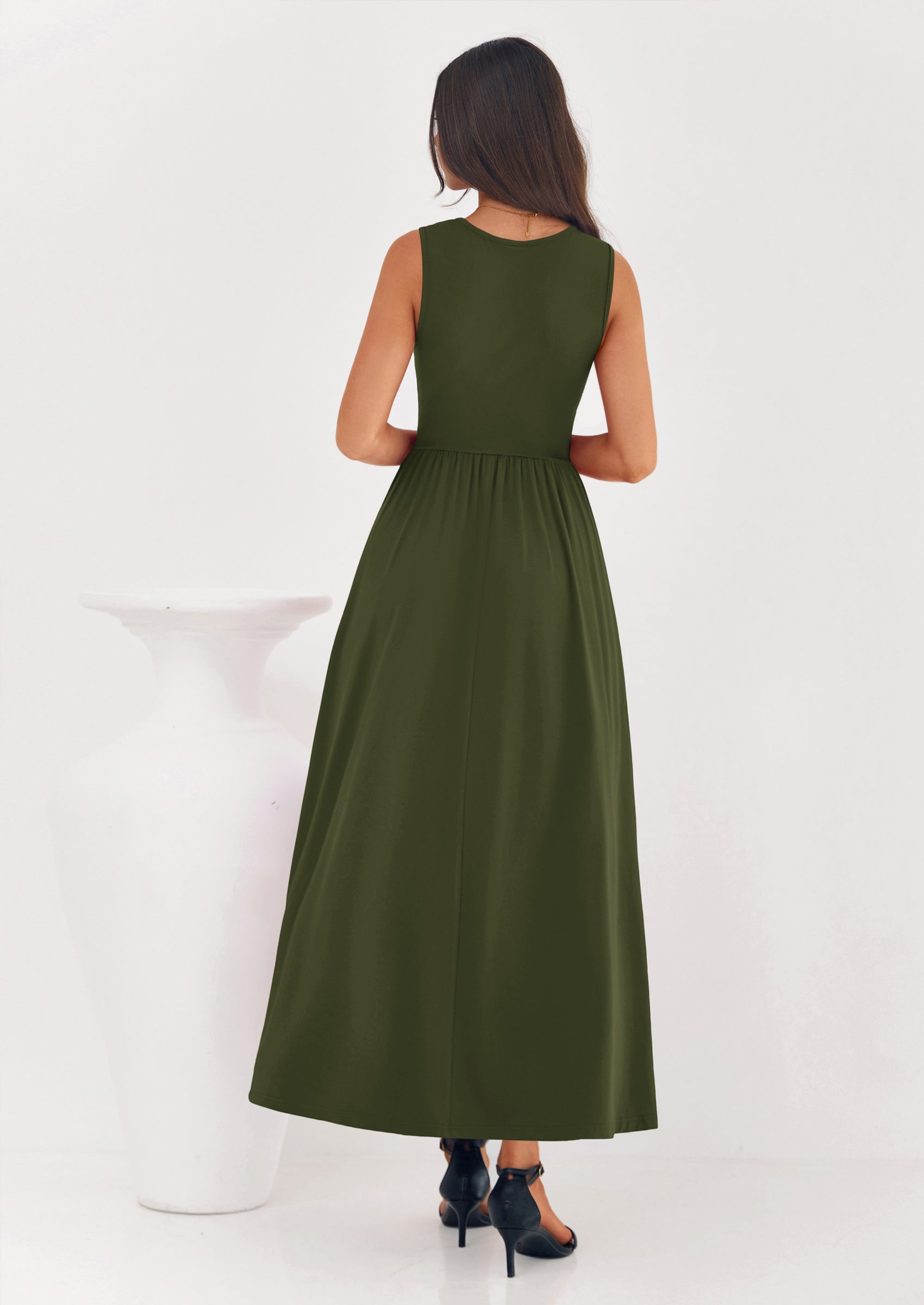 PRETTYGARDEN Summer Maxi Dresses for Women Sleeveless A Line Flowy Lon PRETTYGARDEN Summer Maxi Dresses for Women Sleeveless A Line Flowy Lon