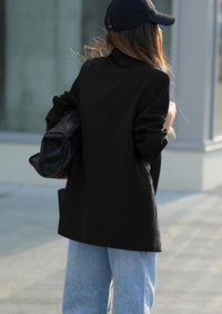 PRETTYGARDEN Fall Blazers for Women Business Casual Long Sleeve Lapel Pockets Dressy Suit Jackets Work Office Clothes