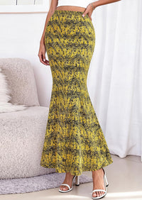 PRETTYGARDEN Maxi Skirts for Women 2026 Summer Flowy High Waisted Polka Dot Mermaid Office Work Spring Fashion Long Skirt PRETTYGARDEN