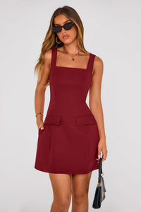 PRETTYGARDEN Womens Summer Sleeveless Mini Dress Square Neck A Line Short Cocktail Party Dresses Trendy Spring Clothes PRETTYGARDEN