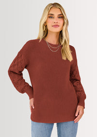 PRETTYGARDEN Women's Fall Pullover Sweater Casual Long Sleeve Loose Chunky Knit Tops Blouse Winter Fashion Clothing