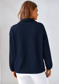 BTFBM Women's Fleece Jackets Fall Winter Clothes 2025 Stand Collar Outwear Jacket Zip Up Casual Fuzzy Coats Pockets PRETTYGARDEN