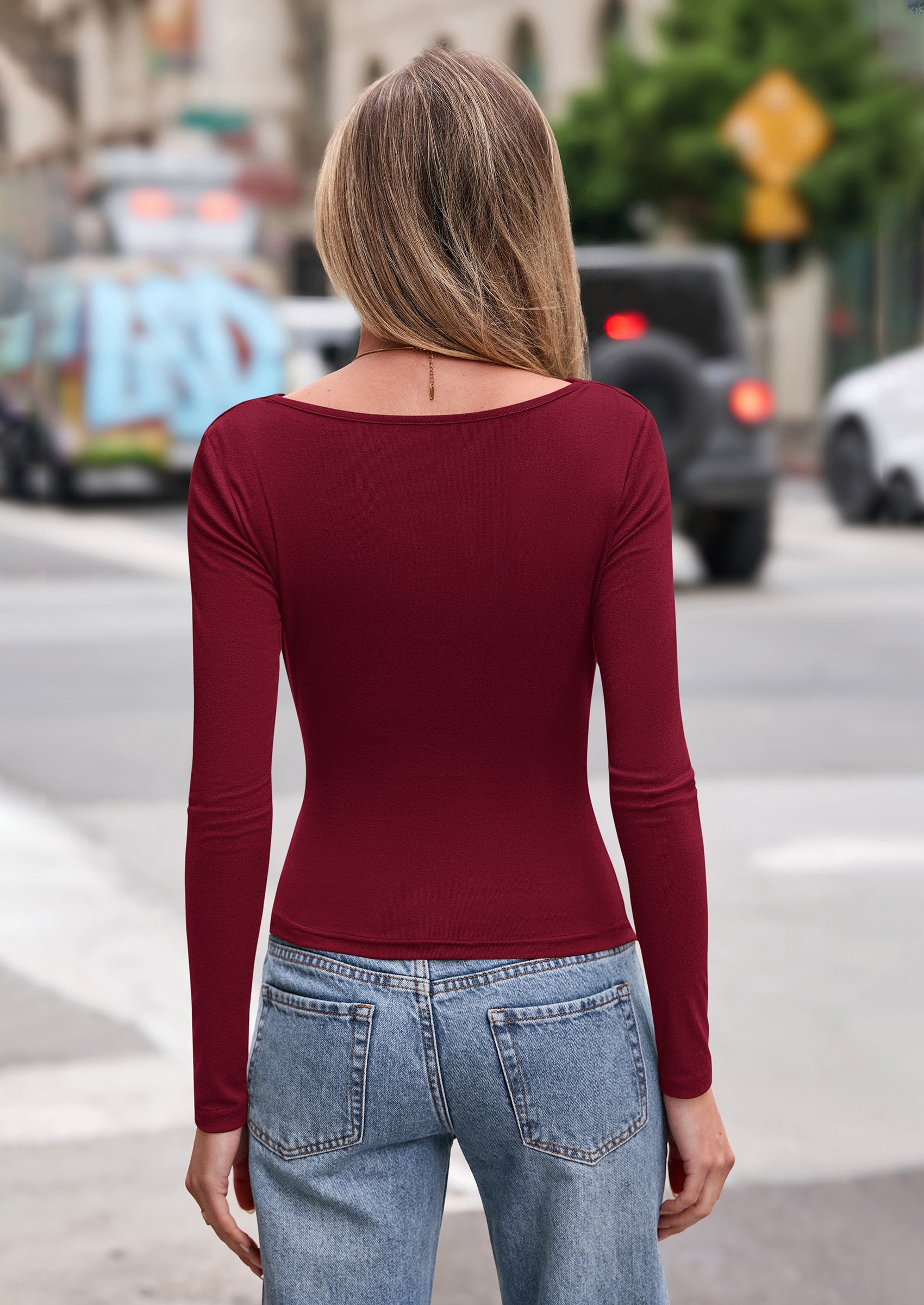 PRETTYGARDEN Women's Long Sleeve Shirts Fall Outfits Cowl Neck Ruched Slim Fitted Going Out Tops Y2K Fashion Clothing