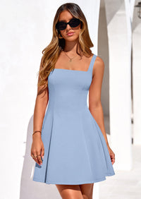 PRETTYGARDEN Summer Dresses for Women Sleeveless A Line Business Casual Formal Cocktail Party Spring Short Dress PRETTYGARDEN