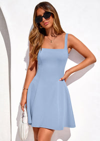 PRETTYGARDEN Summer Dresses for Women Sleeveless A Line Business Casual Formal Cocktail Party Spring Short Dress PRETTYGARDEN