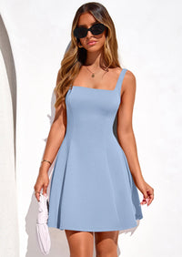 PRETTYGARDEN Summer Dresses for Women Sleeveless A Line Business Casual Formal Cocktail Party Spring Short Dress PRETTYGARDEN