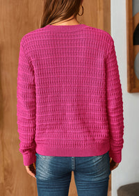 PRETTYGARDEN Women's Knit Cardigan Sweaters Casual Long Sleeve Open Front Button Down Trendy Jackets Outerwear