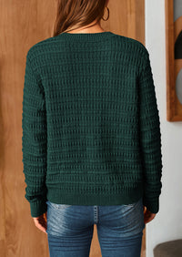 PRETTYGARDEN Women's Knit Cardigan Sweaters Casual Long Sleeve Open Front Button Down Trendy Jackets Outerwear