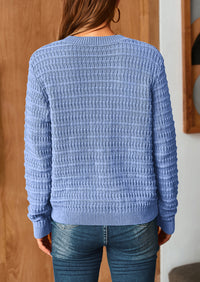 PRETTYGARDEN Women's Knit Cardigan Sweaters Casual Long Sleeve Open Front Button Down Trendy Jackets Outerwear