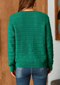 PRETTYGARDEN Women's Knit Cardigan Sweaters Casual Long Sleeve Open Front Button Down Trendy Jackets Outerwear