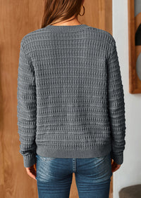 PRETTYGARDEN Women's Knit Cardigan Sweaters Casual Long Sleeve Open Front Button Down Trendy Jackets Outerwear