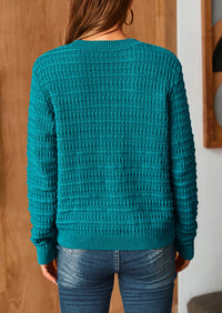 PRETTYGARDEN Women's Knit Cardigan Sweaters Casual Long Sleeve Open Front Button Down Trendy Jackets Outerwear