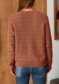 PRETTYGARDEN Women's Knit Cardigan Sweaters Casual Long Sleeve Open Front Button Down Trendy Jackets Outerwear