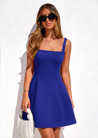 PRETTYGARDEN Summer Dresses for Women Sleeveless A Line Business Casual Formal Cocktail Party Spring Short Dress PRETTYGARDEN