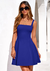 PRETTYGARDEN Summer Dresses for Women Sleeveless A Line Business Casual Formal Cocktail Party Spring Short Dress PRETTYGARDEN