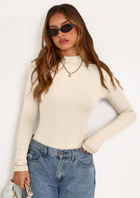 PRETTYGARDEN Women's Turtleneck Long Sleeve Shirts Fall Basic Tees Ribbed Fitted Tops Thermal Layering Knit Top Clothes