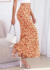 PRETTYGARDEN Maxi Skirts for Women 2026 Summer Flowy High Waisted Polka Dot Mermaid Office Work Spring Fashion Long Skirt PRETTYGARDEN