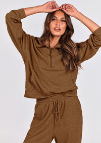 PRETTYGARDEN Women's Fall 2 Piece Lounge Sets Zip Up Sweatshirt Jogger Pants Sweat Track Suits Travel Outfit Winter Clothing