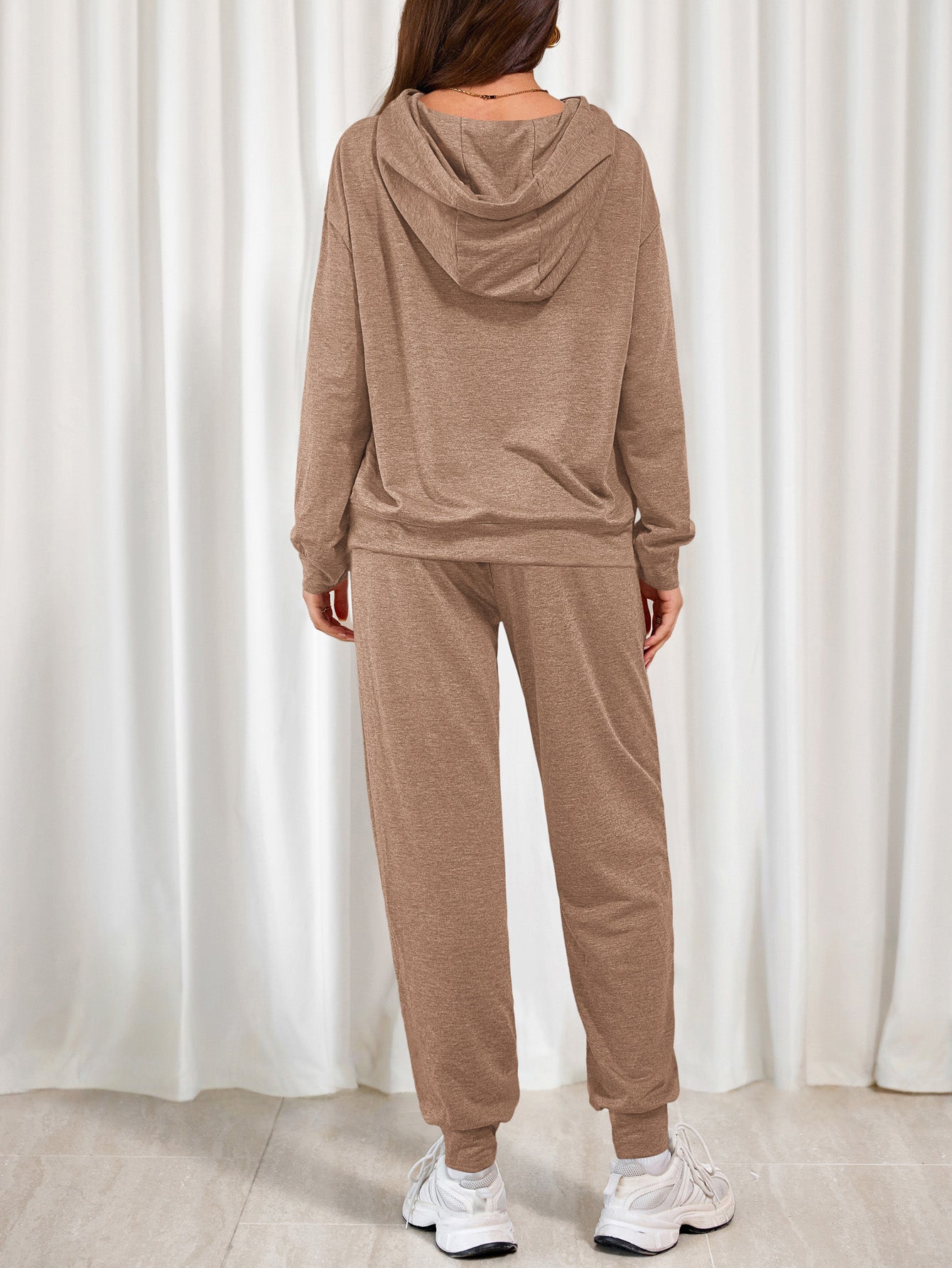 PRETTYGARDEN Women's Two Piece Outfits Sweatsuits Lounge Sets Hoodies Sweatshirt Joggers Sweatpants Fall Fashion Clothes